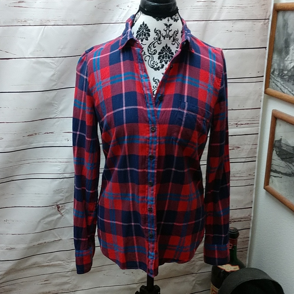 J. Crew flannel shirt